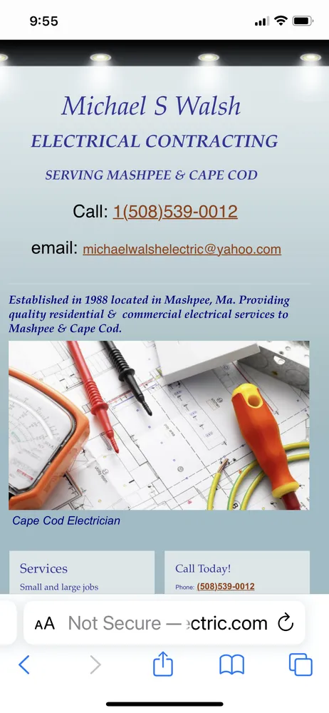 Slide of Walsh Michael S Electrical Contracting