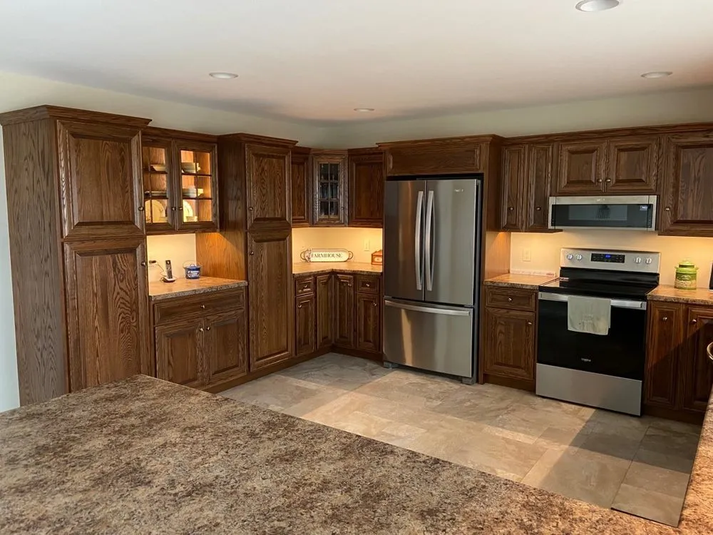 Professional electrician providing lighting installation in Hawkeye, IA - Walvatne Electric