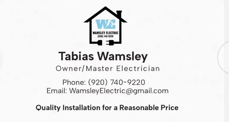 Slide of Wamsley Electric