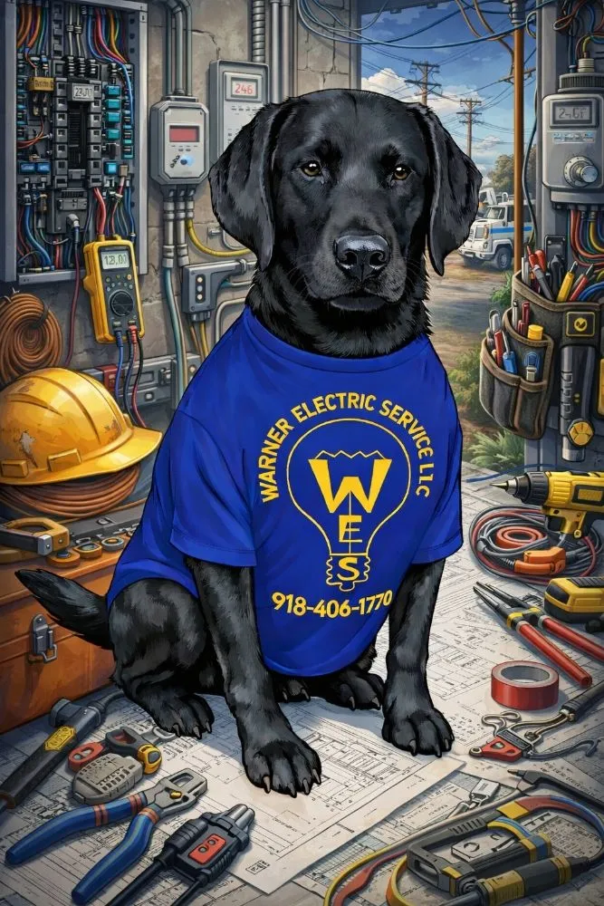 Slide of Warner Electric Service