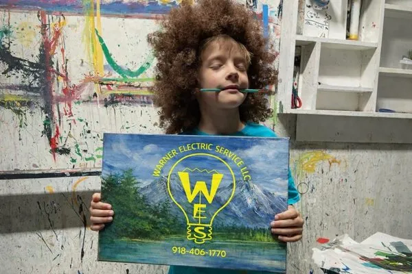 Warner Electric Service Logo