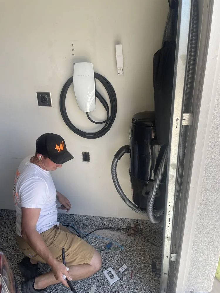 Slide of Watson's Charging Stations & Electric