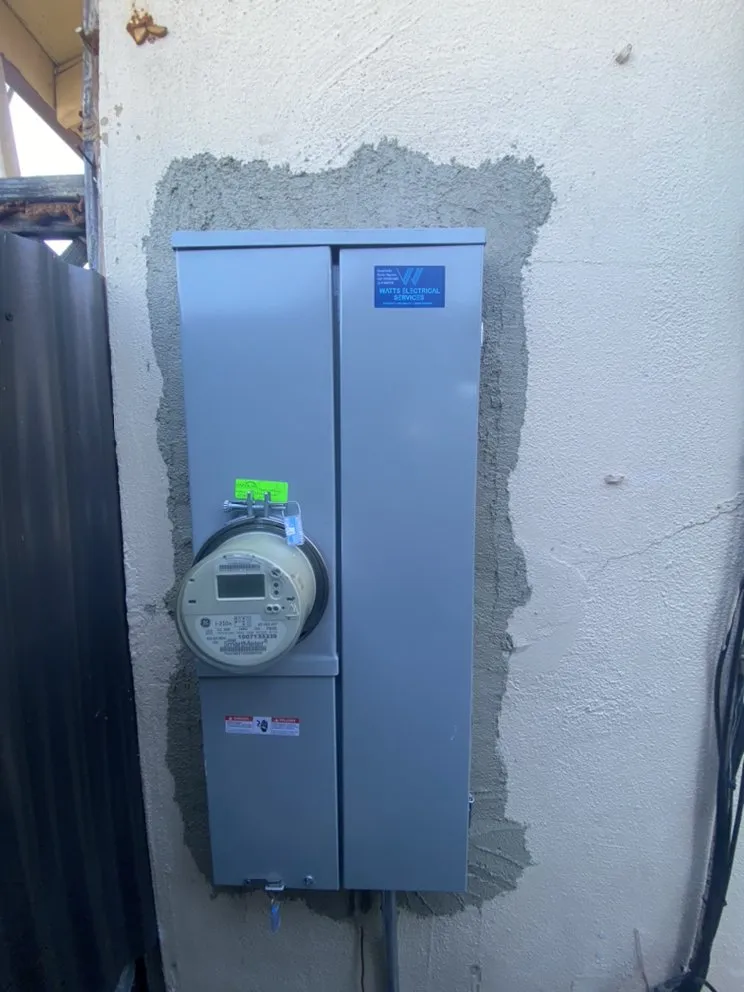 Slide of Watts Electrical Services