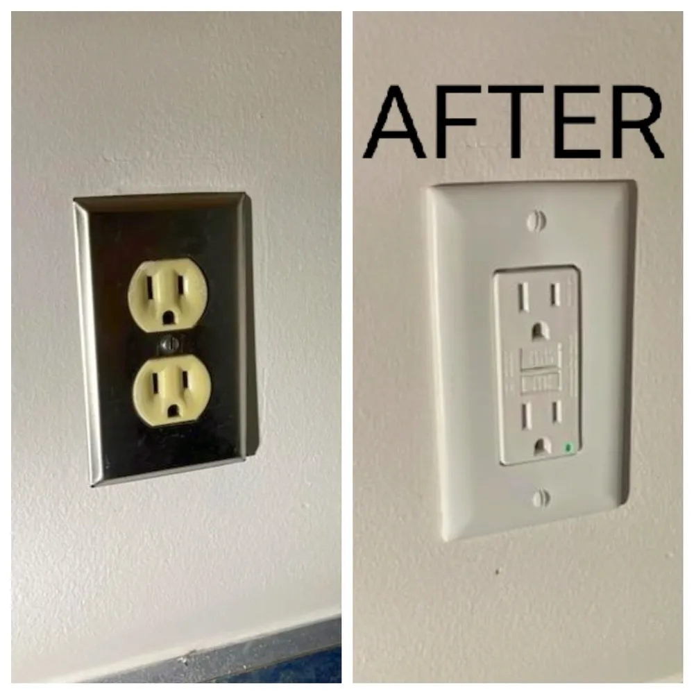Licensed electrician providing outlet and switch repair in Brick Township, NJ - Watts Good Electric