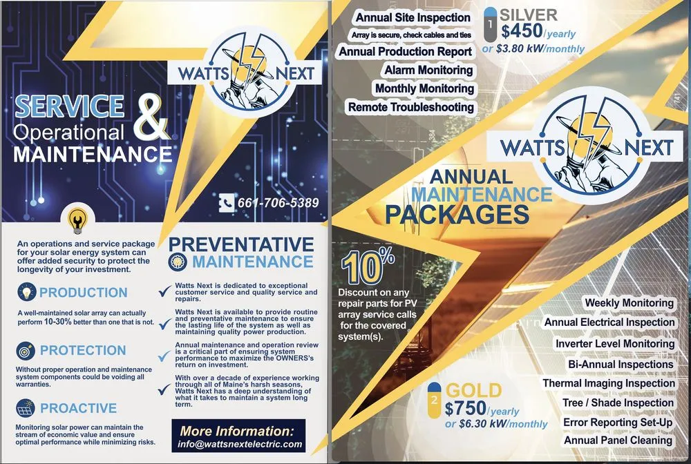 Slide of Watts Next Electric