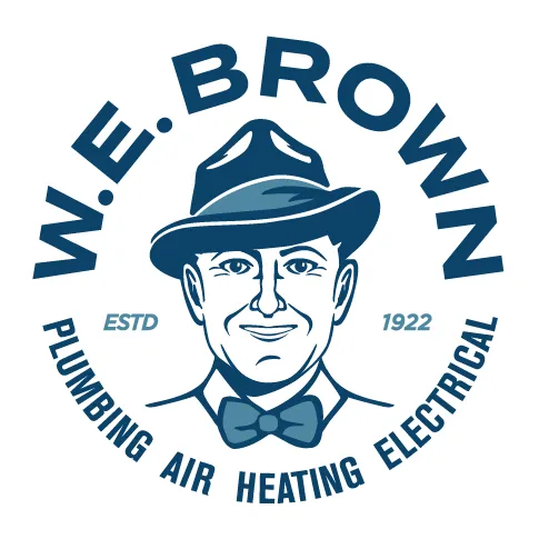 Slide of W.E. Brown