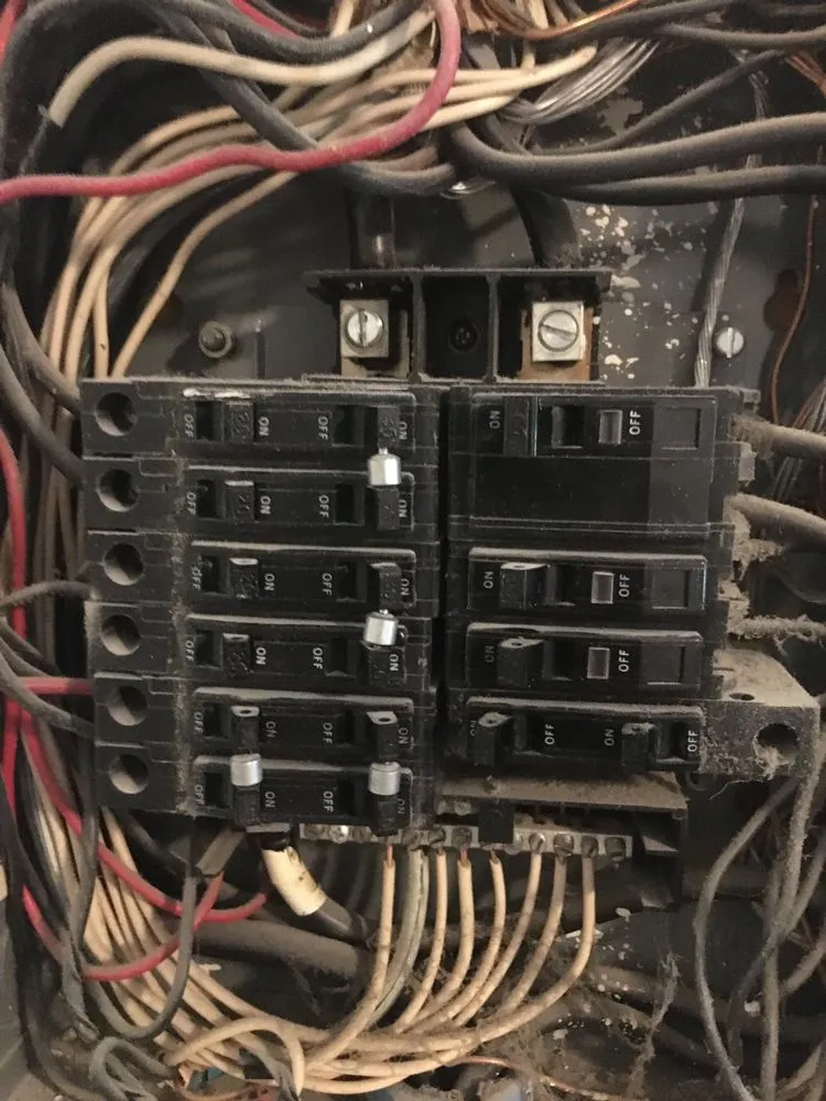 Slide of We Save Electric