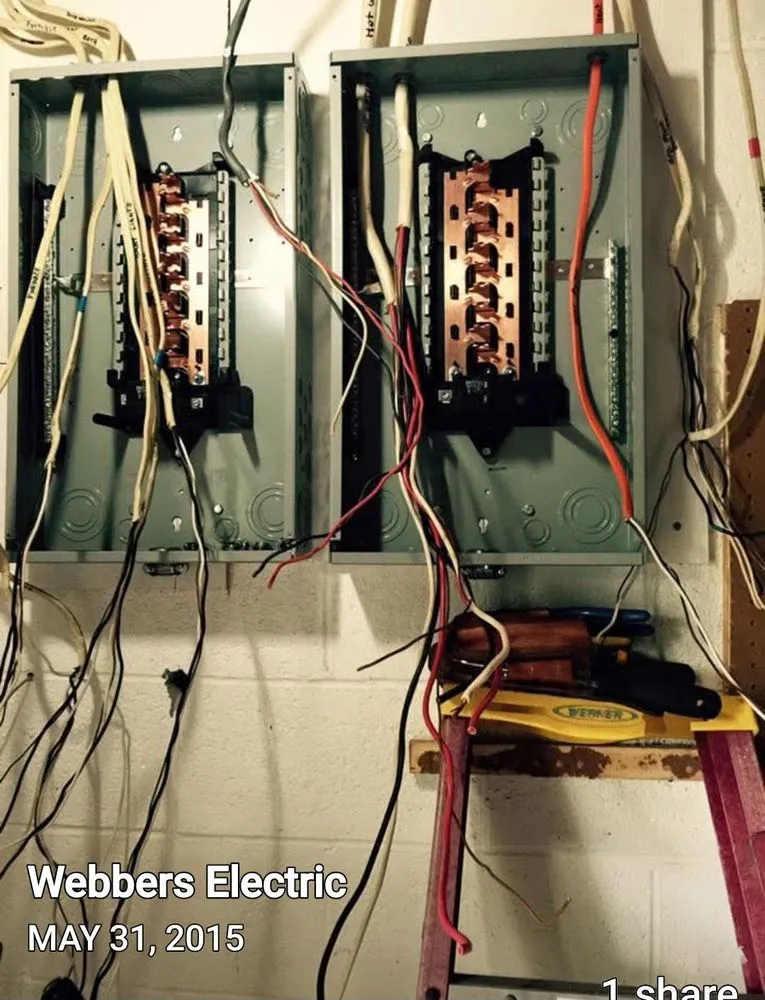 Certified panel upgrade service in ,  - Webber's Electric