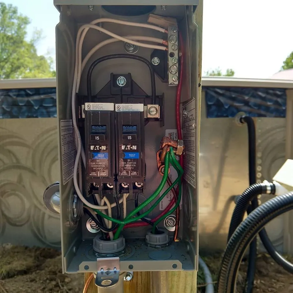 Slide of Webster Electrical Company