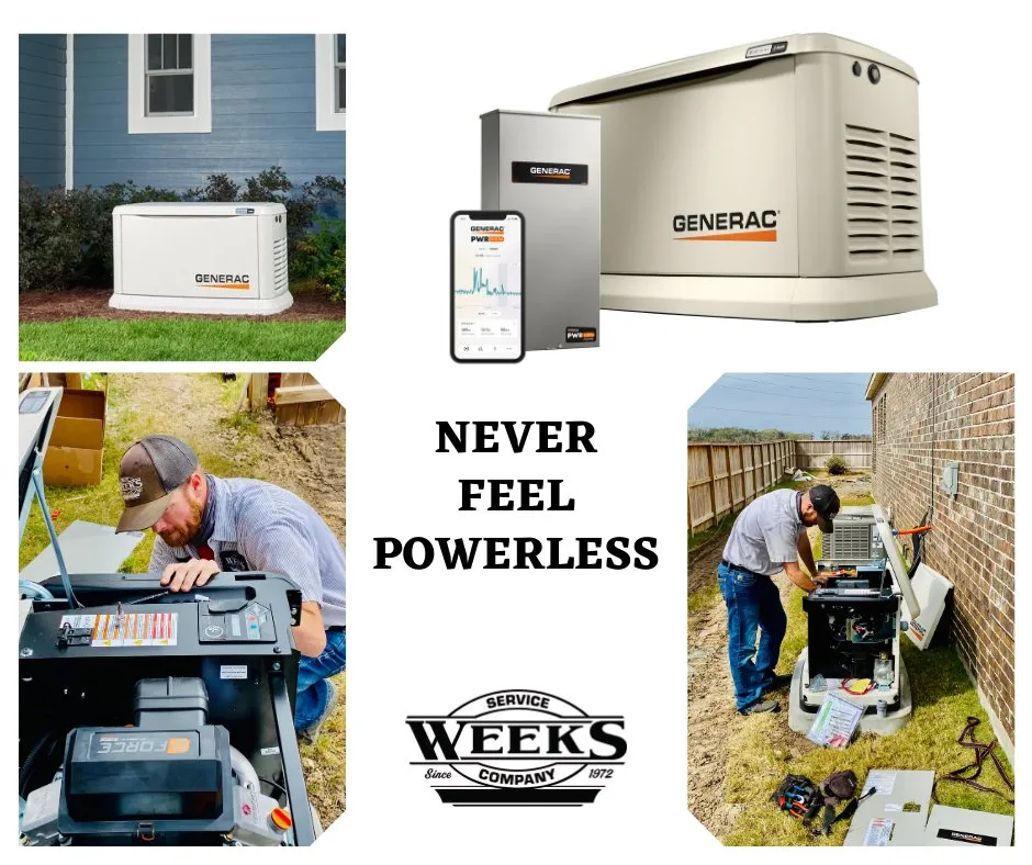 Slide of Weeks Service Company