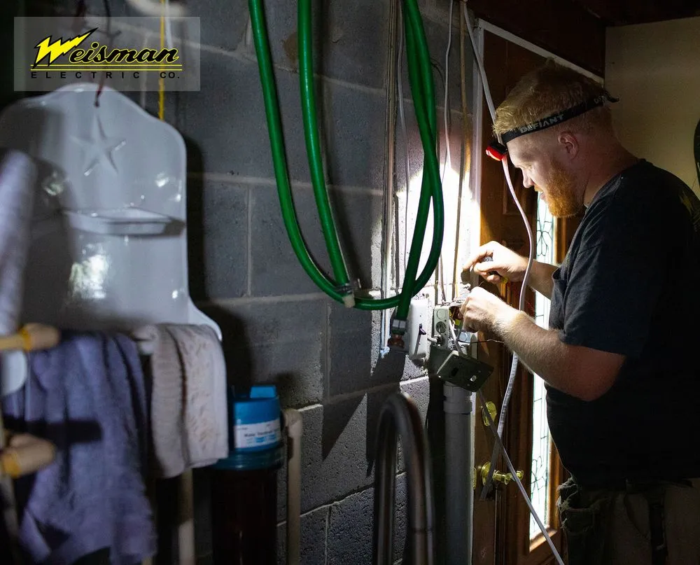 Slide of Weisman Electric Company