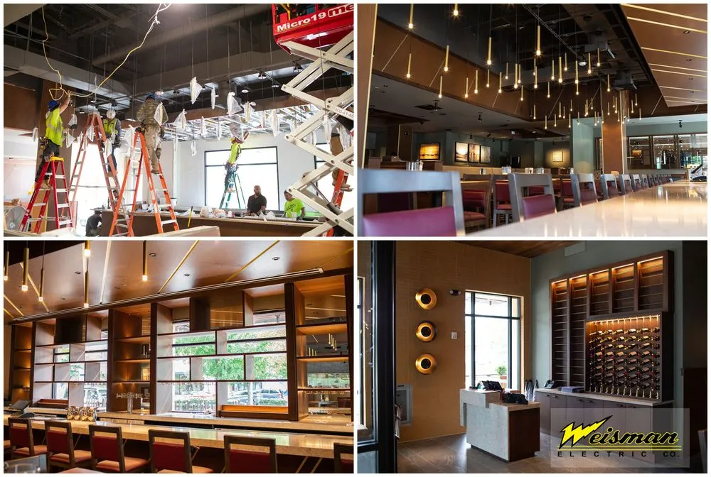 Slide of Weisman Electric Company