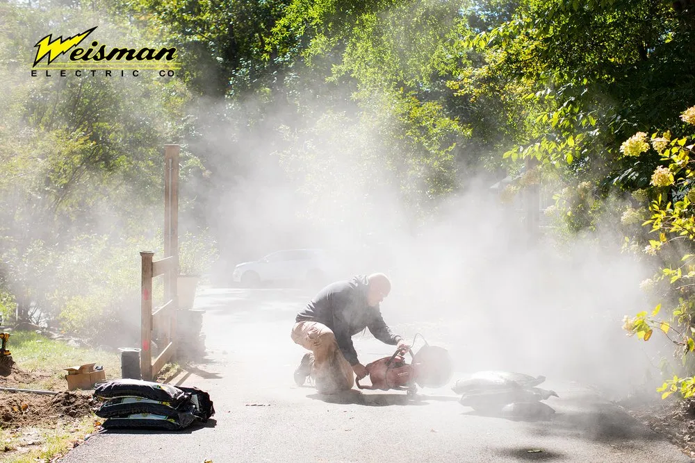 Slide of Weisman Electric Company