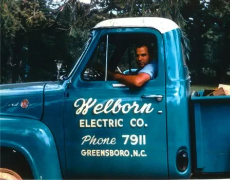 Slide of Welborn Electric