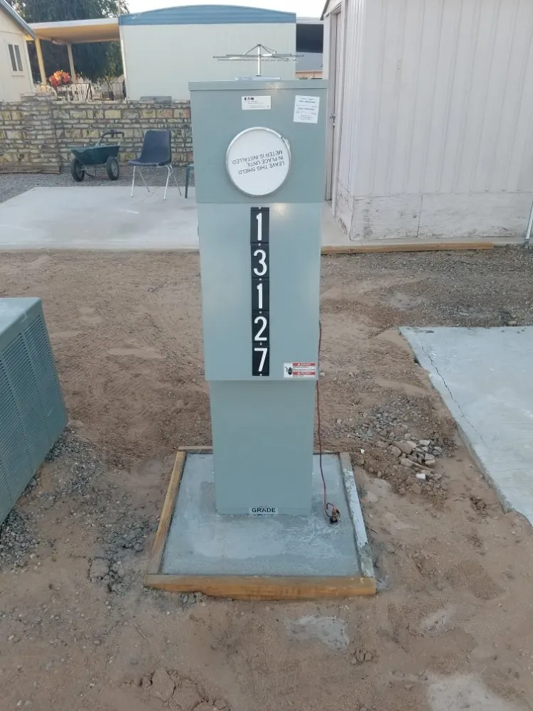 Slide of Wells Electric