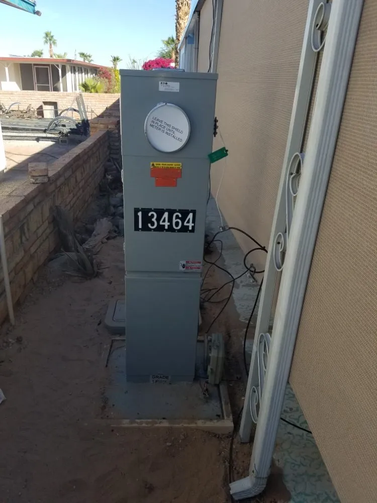 Slide of Wells Electric