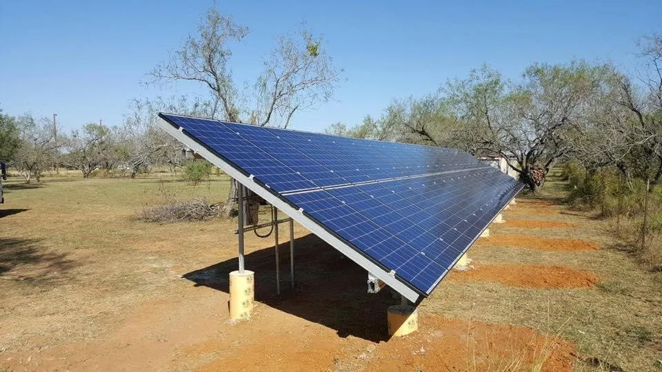 Slide of Wells Solar - San Antonio