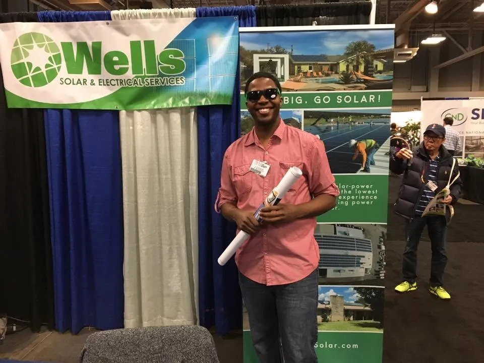 Slide of Wells Solar - San Antonio