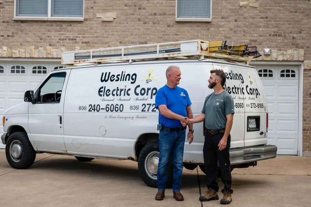 Emergency wiring installation in St Peters, MO by Wesling Electric