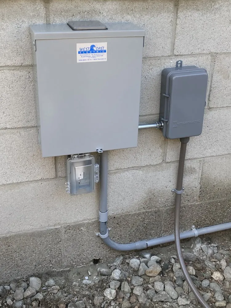 Slide of West Coast Electric