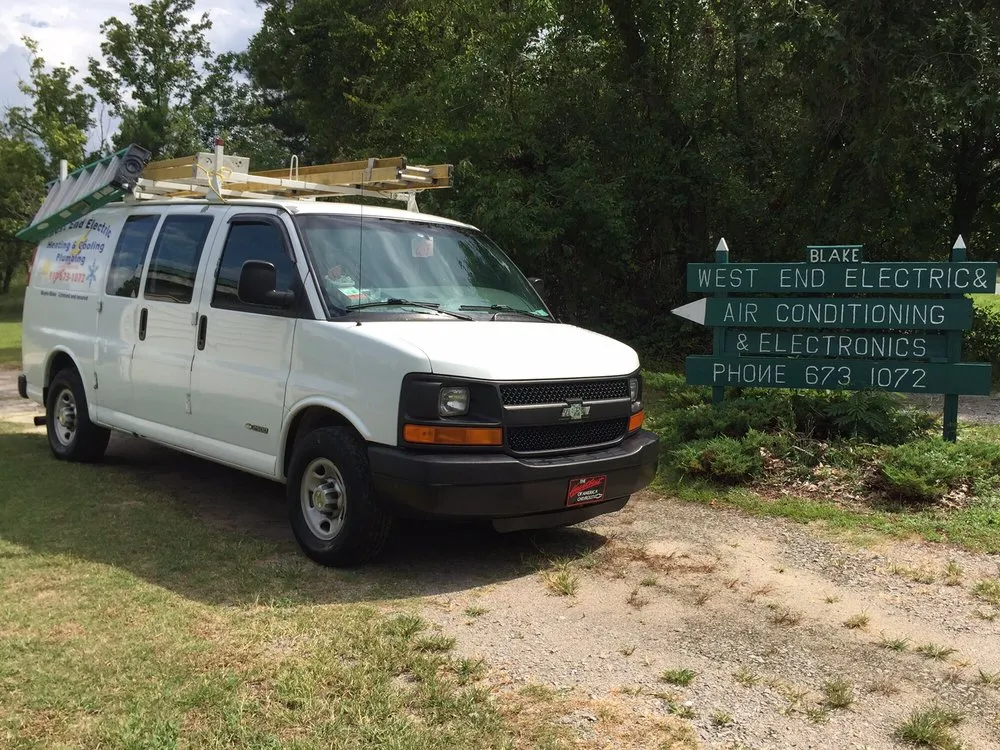 Reliable electrician providing panel upgrade in West End, NC - West End Electric Heating & Cooling & Plumbing