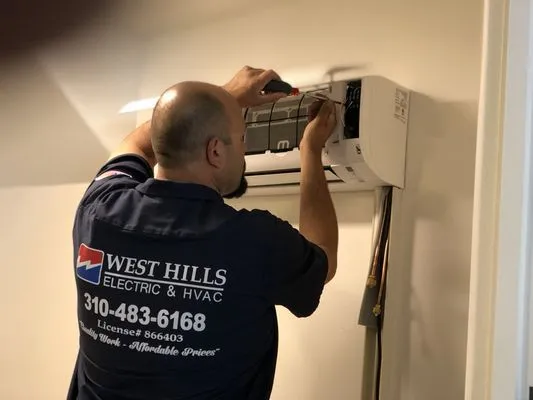 West Hills Electric & HVAC Logo