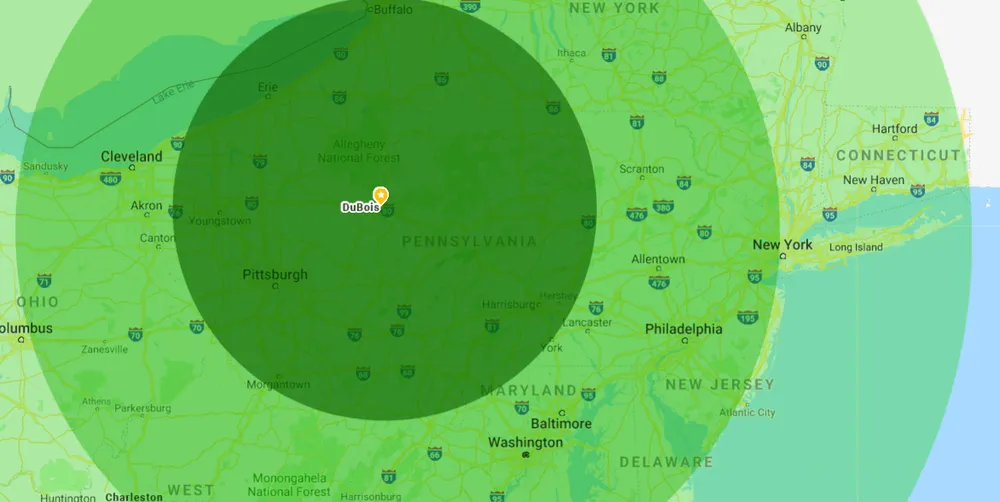 Slide of West PA Systems