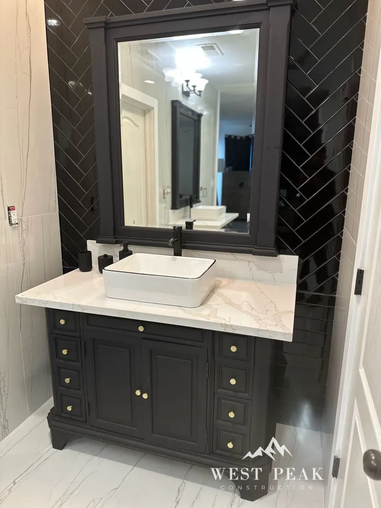 Slide of West Peak Construction