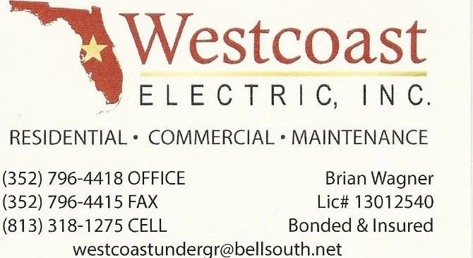 Slide of Westcoast Electric