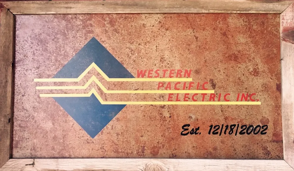 Slide of Western Pacific Electric