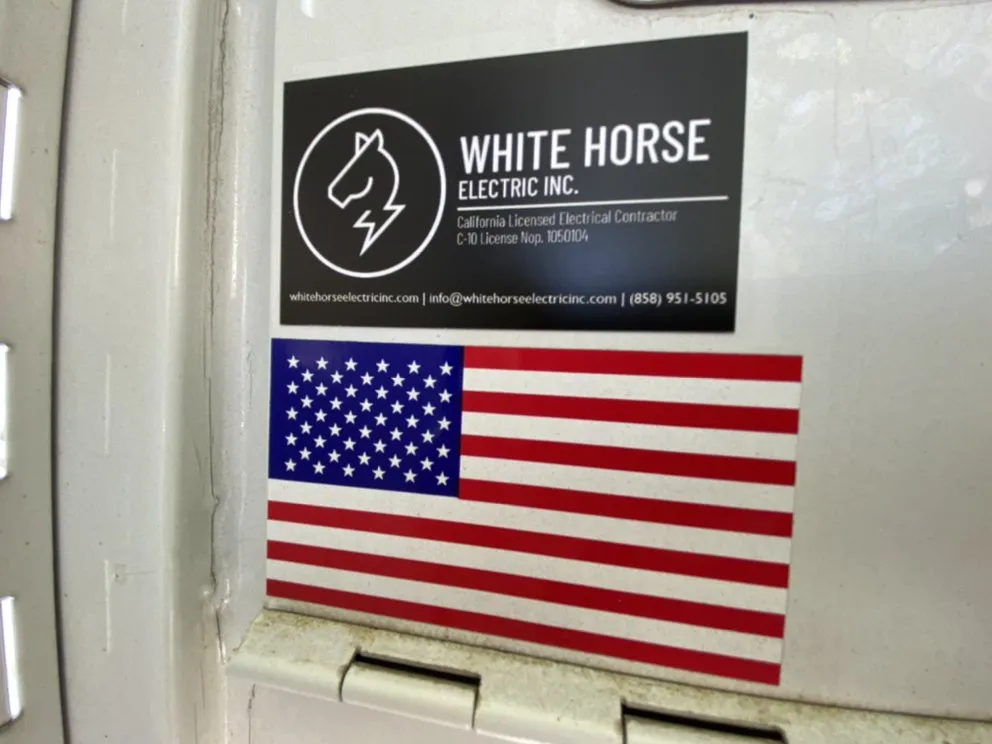 Slide of White Horse Electric