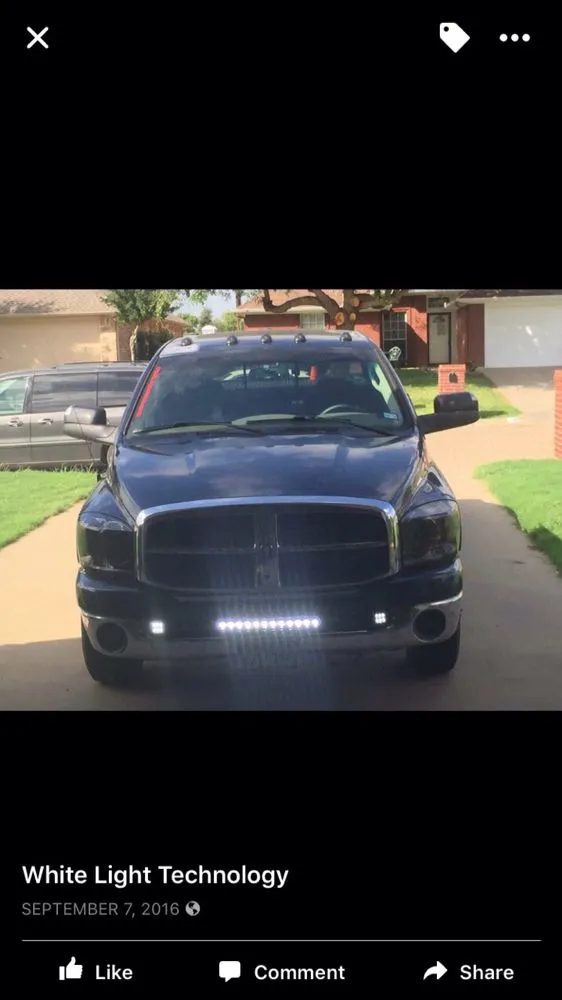 Slide of White Light Technology