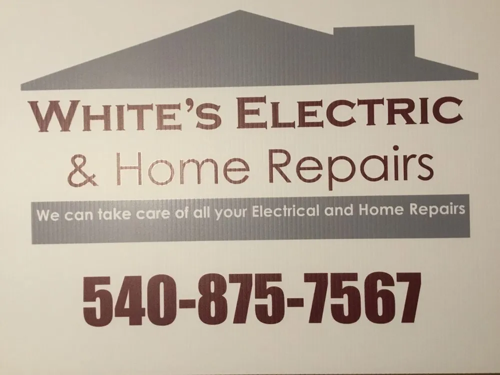 Slide of Whites Electric and Home Repairs