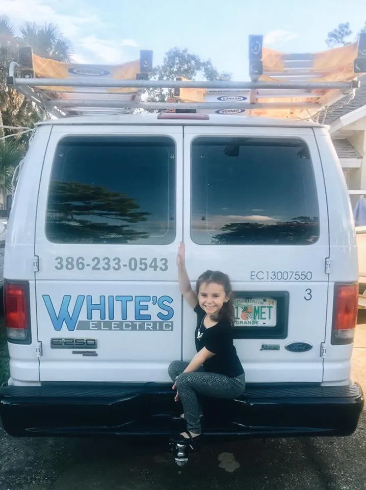 Slide of White's Electric Company