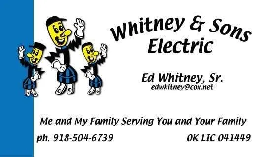 Slide of Whitney and Sons Electric