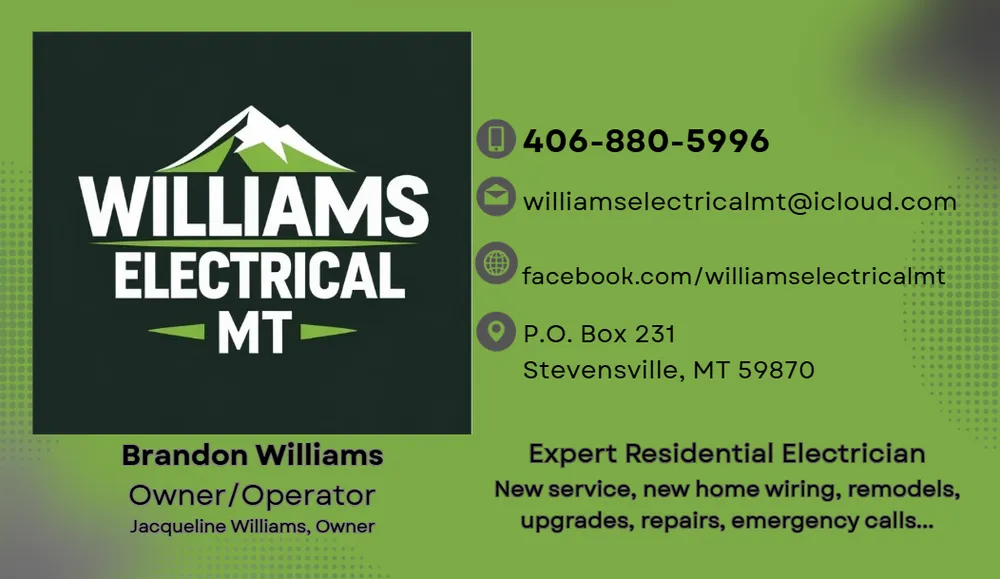Slide of Williams Electrical