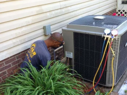 Professional lighting installation in Campobello, SC by Willingham Heating and Air