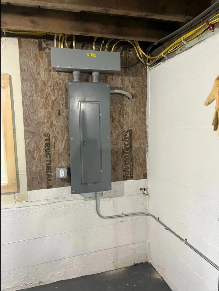 Emergency lighting installation in ,  by Wire It Up Electric