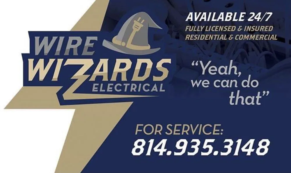 Slide of Wire Wizards Electrical Services