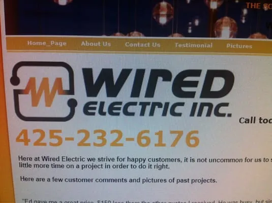 Wired Electric Logo