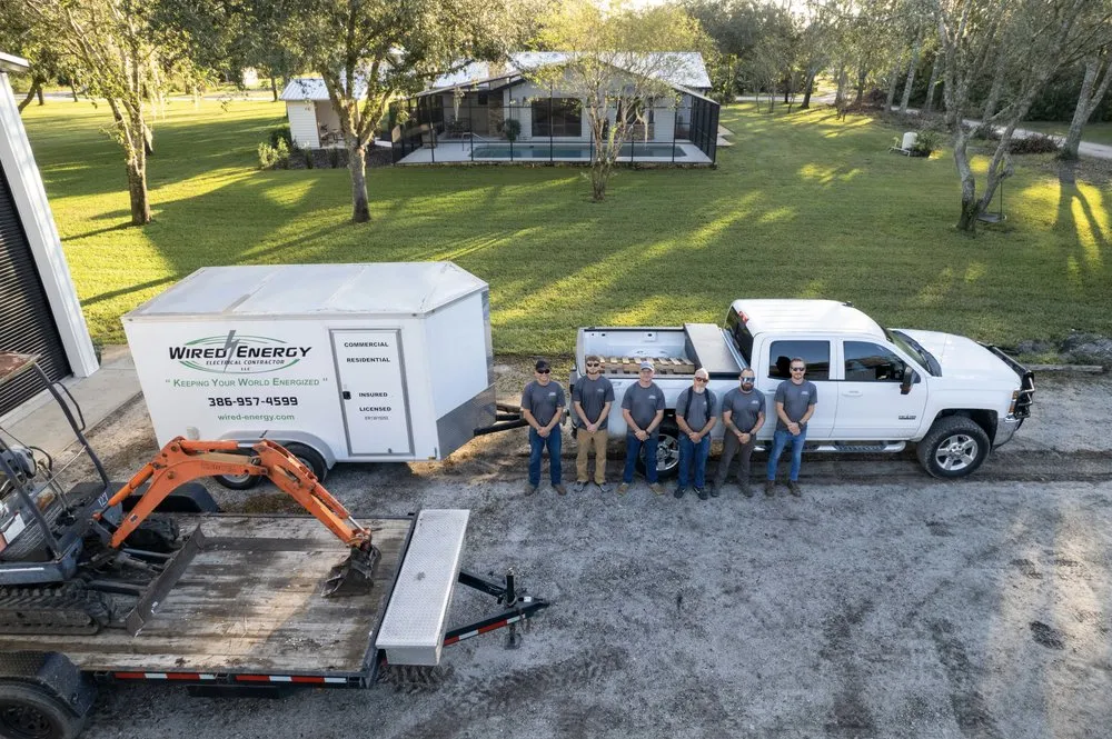 Reliable electrician providing panel upgrade in Volusia County, FL - Wired Energy Electrical Contractor