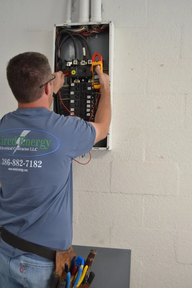 Reliable electrician providing emergency electrical service in Volusia County, FL - Wired Energy Electrical Contractor
