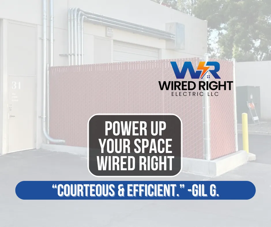 Emergency lighting installation in , by Wired Right Electric