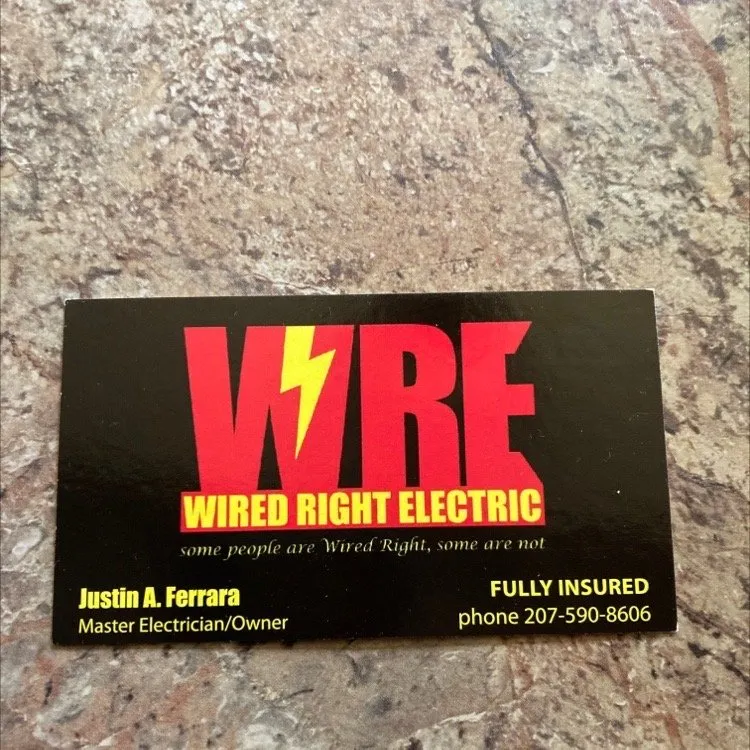Slide of Wired Right Electric