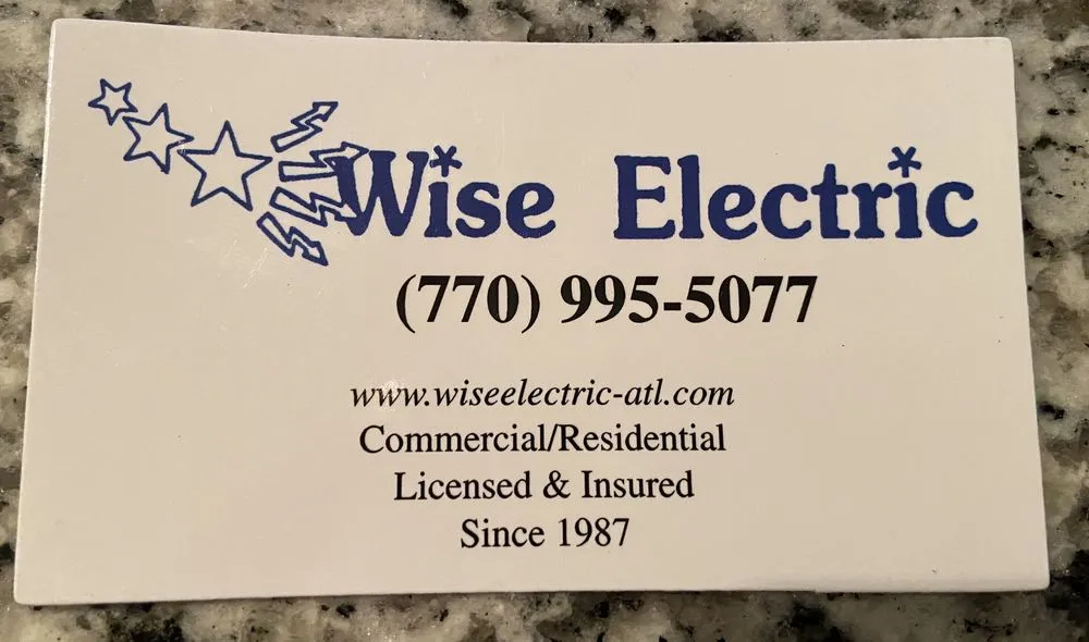 Slide of Wise Electric