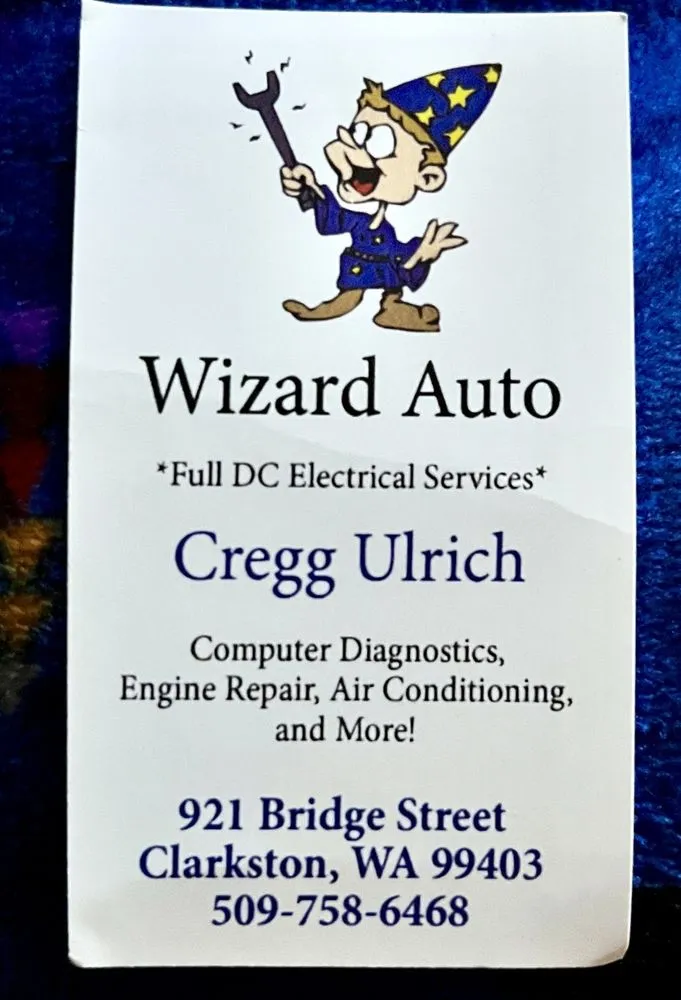 Slide of Wizard Auto Electric