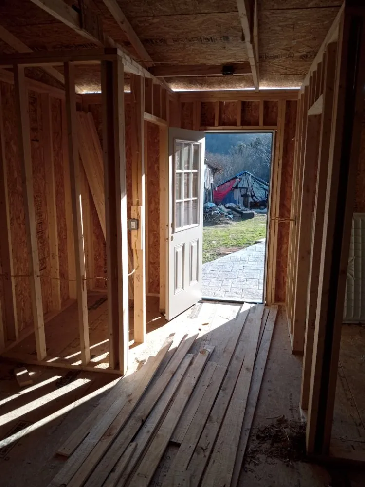 Slide of Wolf River Construction