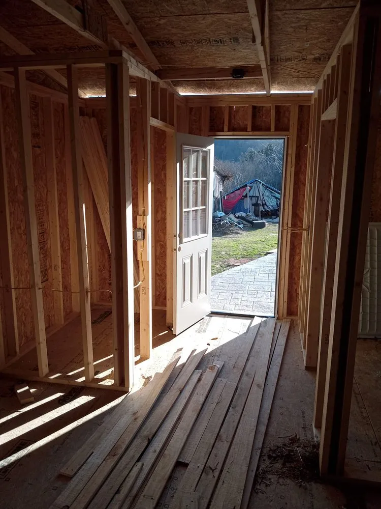 Slide of Wolf River Construction