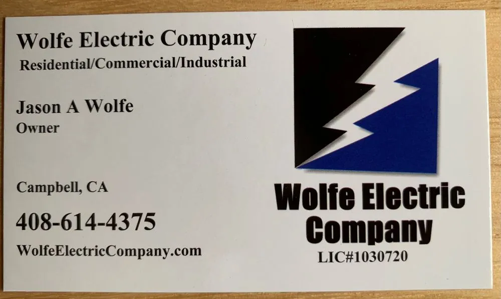 Slide of Wolfe Electric Co.