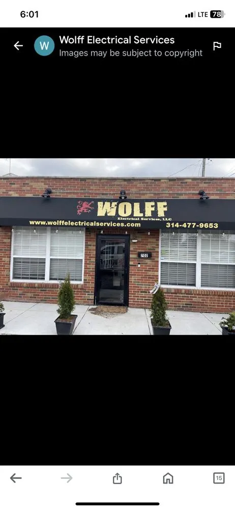 Slide of Wolff Electrical Services